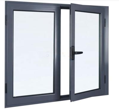 China AMJ-50 Magnetic Series Double Glazed Screen Aluminum Casement Window With Factory Direct Exclusive Price for sale