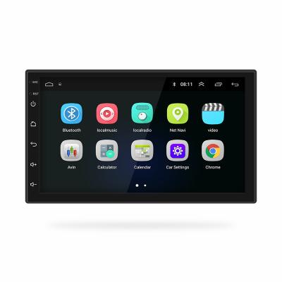 China GPS 7inch Android 8.1 Car Stereo Touch Screen 2din Android Car Radio For Universal Car for sale