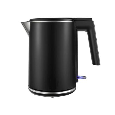 China High quality and cheap electric kettle 360 ​​degree rotation base 1.7l 1500w household stainless steel kettle digital display for sale