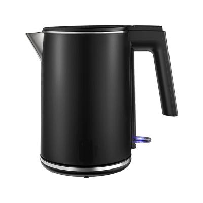 China 360 degree rotation base made in 304 stainless steel china simple and stylish 1500w electric kettle 1.7l for sale