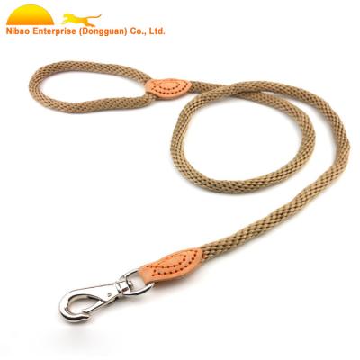 China Durable Pet Leashes Nylon Rope Dog Resistant Soft Slip Leads Dog Leash for sale