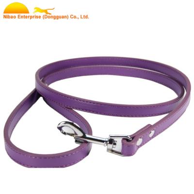 China Newest Fashion Design Viable Wholesale Cheap Pet Leash PU Dog Leash for sale