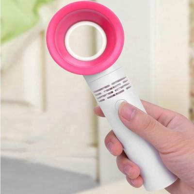 China Mini Battery Mini Desktop Eyelash Fan Dryer USB Rechargeable Desktop Fan Cooling Fan Bladeless Mini Electric Hand Fan for sale