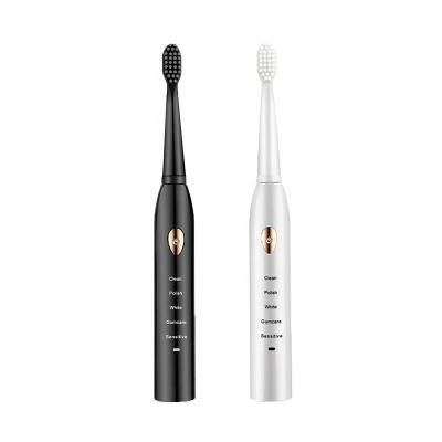 China Teeth Cleaning OEM Customized Electric Toothbrush Replacement Ipx7 Waterproof Usb Charging Sonic Electric Toothbrush Ultrasonic for sale