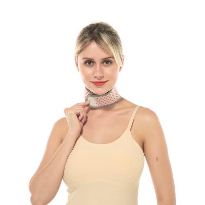 China Lightweight high quality adult soft neck support adjusts and massages the neck to relieve cervical pain for sale