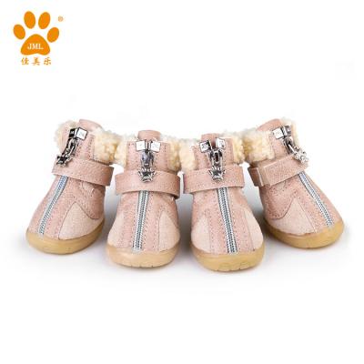 China High Quality Viable JML Winter Protective Dog Boots For Walking Dog Paw Protectors for sale