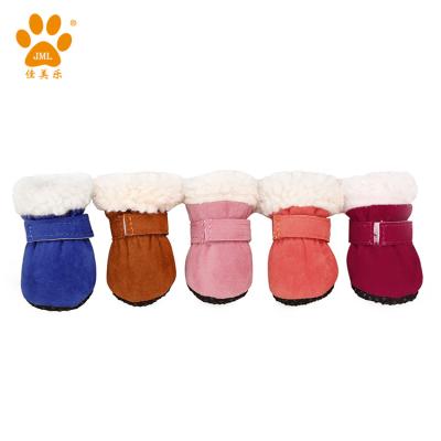 China China Factory Sustainable Dog Shoes For Winter Pet Snow Boots Puppy Winter Socks for sale