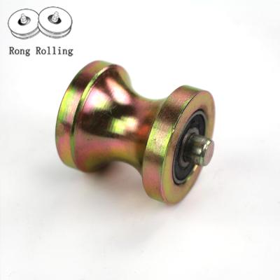 China Brass Cabinet U Groove Door Roller Roller Sliding Door Wheel YH1-1 for sale