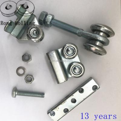 China steel sliding gate hinging pulley with bolt and nuts hinging pulleys for sale