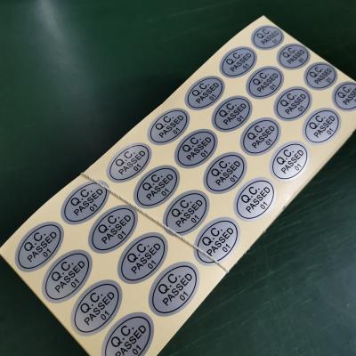 China Self Adhesive Label Paper Price Waterproof Logo Stickers Custom Printing Holographic Best High Quality for sale