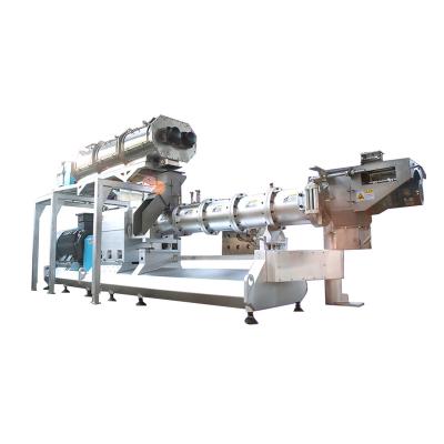 China High Quality Twin Grain Screw Extruder Soybean Texture Protein Extruder Pet Food Extruder for sale