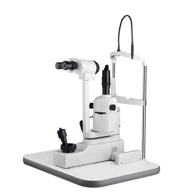 China Cheap single slit lamp microscope optical hospital medical ophthalmic and retinal scan with table MLX11 for sale