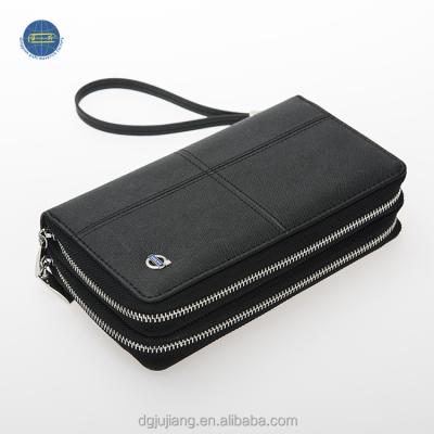 China Folder with power bank 2016 latest design clutch bag wallet case purse with power bank for sale