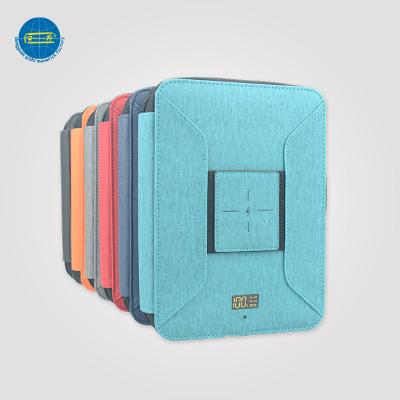 China Hardcover 20 Years Factory 5000 mAh Custom Printing Wireless Charging Notebook for sale