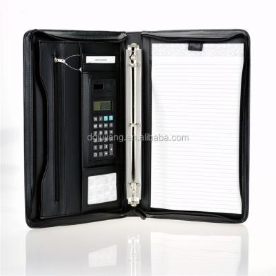 China promotional & business china sourcing pu folder with calculator and notepad for sale