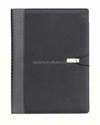 China promotional & A4 business folder business folder with PU/pvc leather folder for sale