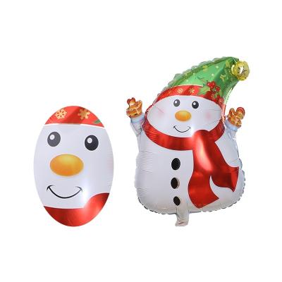 China Christmas indoor balloon set interior decoration part balloon supplies snowman balloon for sale