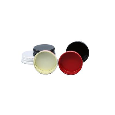 China Non Spill Color Lids Custom Size Metal Screw Caps Aluminum Closure For Glass Jars 38mm Pile Proof Screw Cap for sale