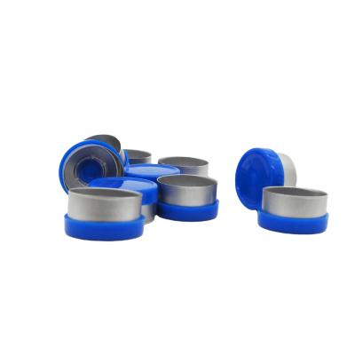 China Non Spill Customized 13mm 20mm Aluminum Plastic Injection 32mm Vial Cap for sale