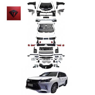 China For replace/repair TKZCRST Popular 2008-2015 LX570 Conversion Kit TD Model Tuning Parts For Lexus LX570 To 2021 Model Bumper Headlight Accessories for sale