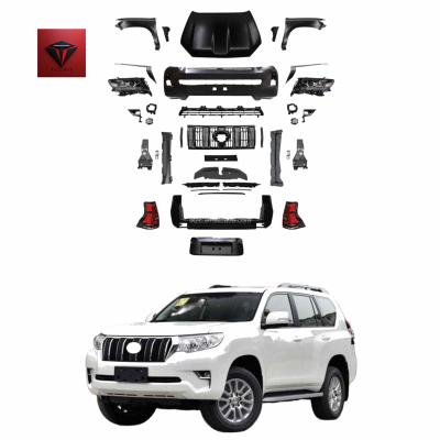 China For replace/repair TKZCRST high quality car body kit for PRADO FJ150 2008-2017 upgrade to 2018 car accessories 2021 for sale