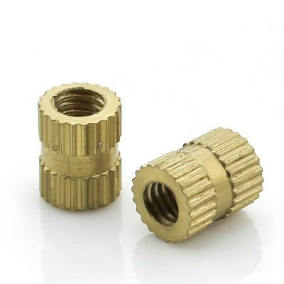 China Automotive Industry High Quality Round Head Brass Knurled Nuts for sale