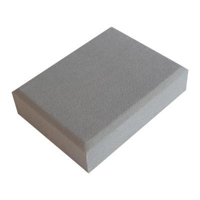 China Highly Effective Sound Absorption Soft Pack Panel Sound Insulation Cloth Sound Absorbing Art Board Flame Retardant Flame Retardant And Anti-collision for sale