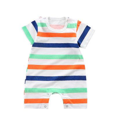 China Wholesale 100% Cotton Michley Girls Fashion Overalls Summer Jumpsuits Cotton Unisex Children Onesiz Baby Boy Romper for sale