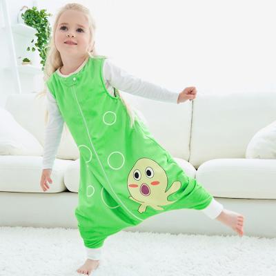 China MICHLEY Green Octopus Cartoon Boys Pajamas Kids QUICK DRY Sleeping Bag for sale