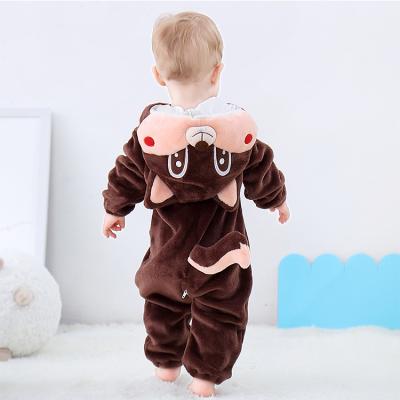 China New Regular Wholesale MICHLEY Infant 3D Winter Autumn Spring Jumpsuits Christmas Romper Animal Baby for sale