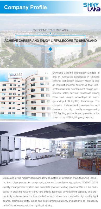 Verified China supplier - Zhongshan Shinyland Lighting Technology Co., Ltd.