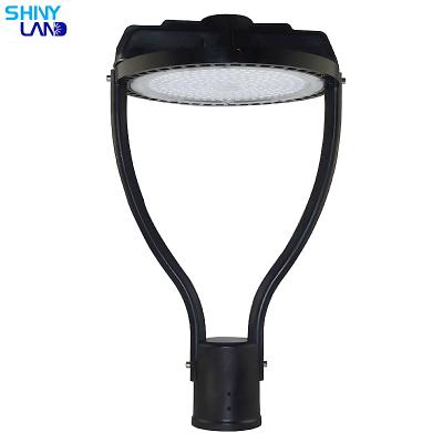 China Garden New Arrival Outdoor Area Lighting Matrix Cast Aluminum 30w 40w 50w 70W Top Led Post Light for sale