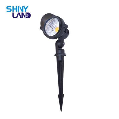 China SHINYLAND IP65 Outdoor Aluminum Housing 5W Spike Led Garden Light for sale