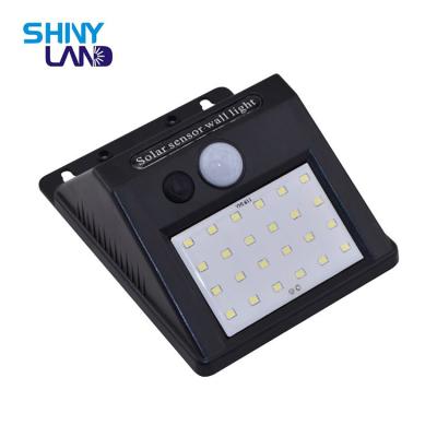 China Garden All In One 2w 3w 4w 5w IP65 Outdoor Waterproof ABS Integrated Solar Led Wall Lamp for sale