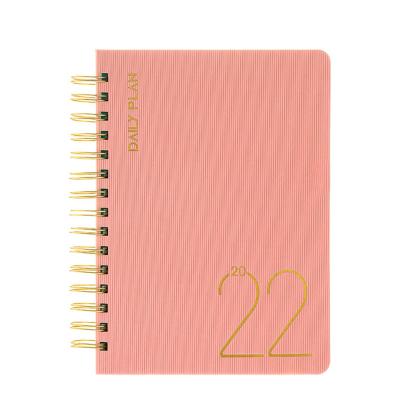 China Notebook Customized Thick PU Thick Spiral School Supplies To Do List Business A5 Notebook Leather Custom Notebooks for sale