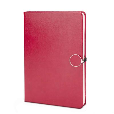 China Magnetic Leather A5 Notebook with Magnetic Business Logo Calendar Stationery Spot Custom Loop Notepad for sale