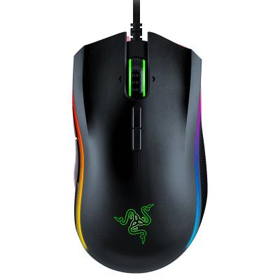 China Popular Ergonomic Gaming Black Mamba Elite New Wired Mouse With Extended Razer Chroma 16000 DPI Wired Gaming Mouse Mice for sale