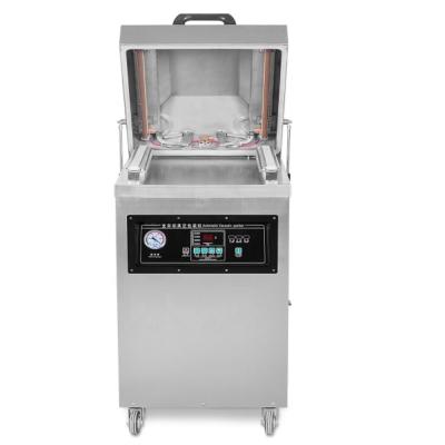 China DZ-430 2E Commercial Single Chamber Food Meat Vacuum Nitrogen Gas Vegetable Rinser Packing Machine for sale