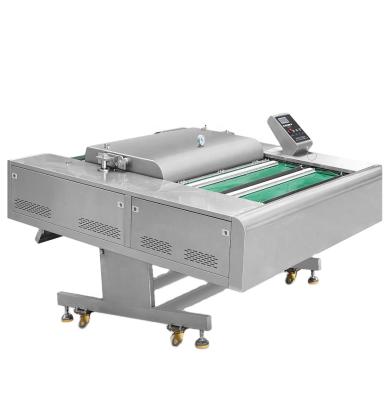 China DZ-1100 Automatic Commercial Food Dry Vacuum Grain Double Rolling Packing Automatic Fish Sealer Machine Energy Saving Sealing for sale