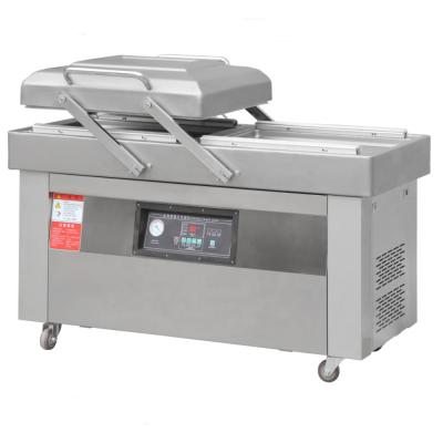 China DZ-700 2SB Food Double Chambers Vacuum Packing Machine With 700mm Sealing Bar Stainless Steel for sale