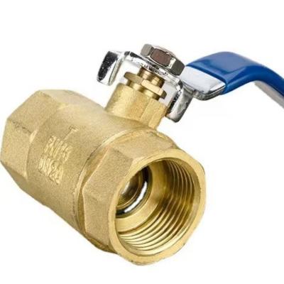 China General Ball valve internal thread copper ball valve two-piece brass ball valve 101 type for sale