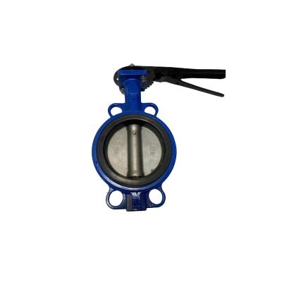 China General Handle clamp type carbon steel butterfly valve DN100DN150 for sale