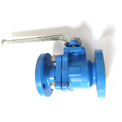 China General Q41f Flange Type Dn65 Carbon Steel Ball Valve High Platform Wcb 2.5 Inch Ball Valve for sale