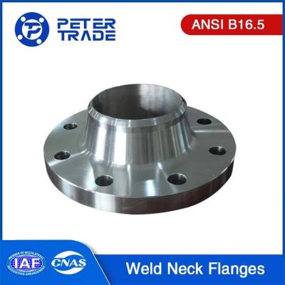 China ANSI/ASME B16.5 A105 Soldadura sob alta pressão Flanges de pescoço de soldadura de aço carbono forjado Classe 600LB RF FF à venda