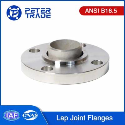 China ASME B16.5 Kohlenstoffstahl-Lap Joint Flanges LJRF Klasse 150LB für Stromerzeugungsanlagen zu verkaufen