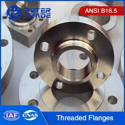 Chine SS304 316L Flanges filetées en acier inoxydable ASME B16.5 face soulevée de haute pression classe 1500LB 1/2' à 24' pouces à vendre