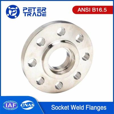 China ANSI B16.5 Flangen voor het aansluiten van buizen met stopoplasmaansluiting, opgeheven gezicht SW RF klasse 400 Te koop