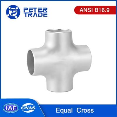 Chine Pipe en acier inoxydable sans soudure et équilatérale ASME B16.9 ASTM A403 WP316/316L WP304/304L Pour les solutions de tuyauterie à vendre