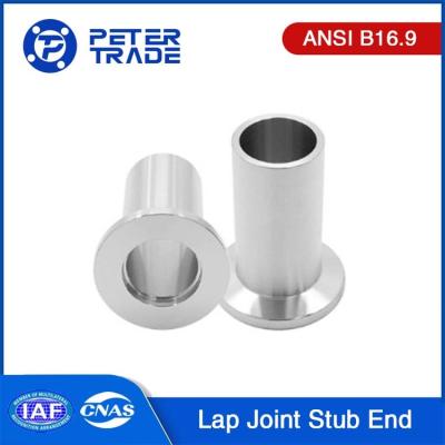 China ASME B16.9 Rostfreier Stahl Rumpfverbindung Stub End Fittings SCH40 SCH80 zu industriellen Rohrsystemen zu verkaufen