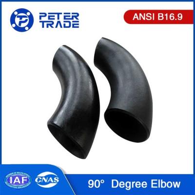 China ASME B16.9 ASTM A420 WPL6 Carbon Steel & Alloy Steel 3D Radius 90 Grade Elbow voor buizen en leidingen Te koop